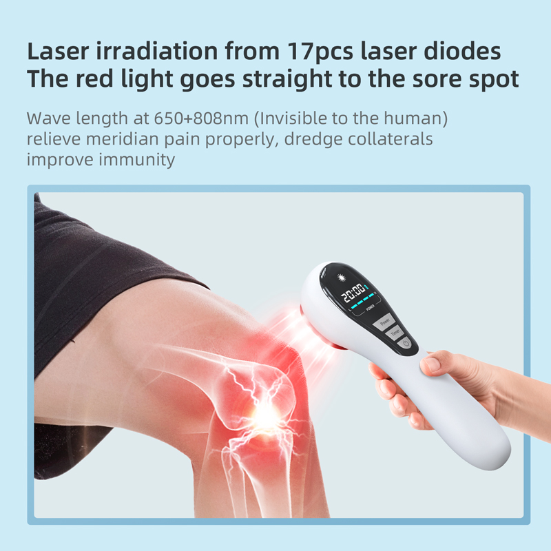 FZZMAX LD172 Cold Laser Therapy Device - 808nm & 650nm LLLT for Pain Relief - Image 7